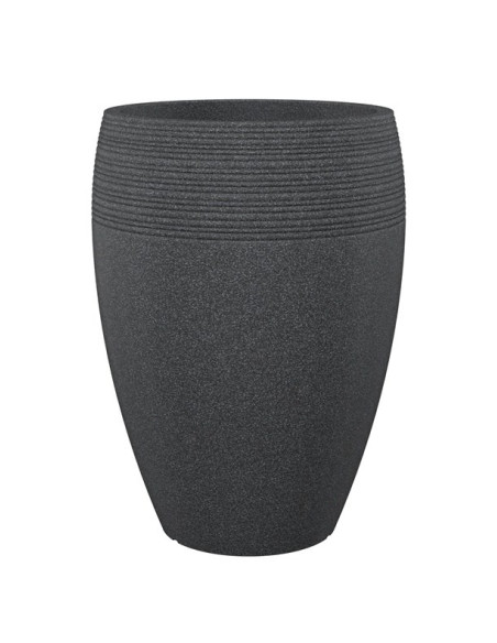 Flower Pot 283/54 Schwarz-Granit D54