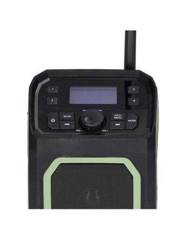 Imperial Dabman Or 5 Mobiele Dab+/Fm Buitenradio Przenośny Cyfrowy Czarny, Zielony