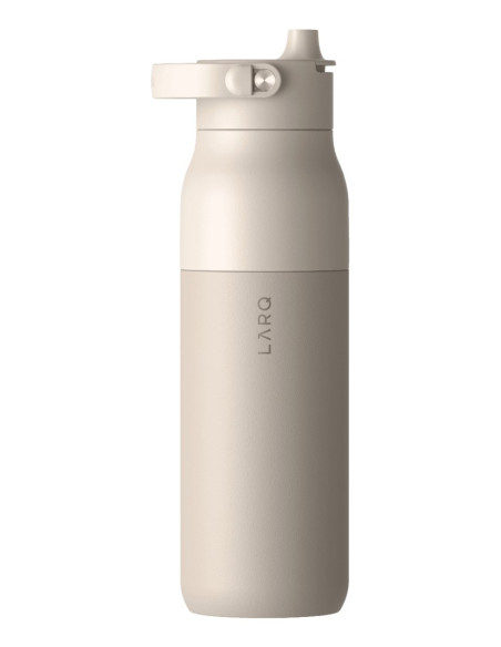 Larq Bottle Purevis 2 - Inteligentna, Samoczyszcząca Butelka Filtrująca, Światło Uv-C 680Ml (Mojave Dune)