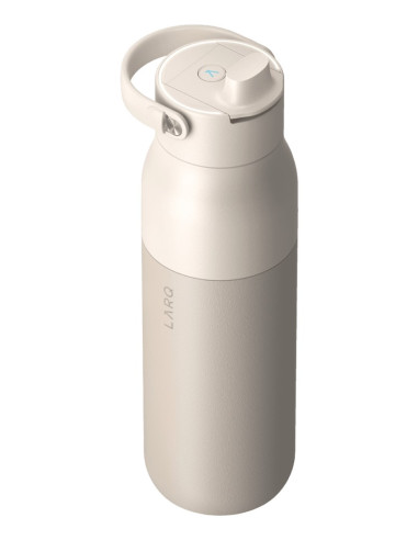 Larq Bottle Purevis 2 - Inteligentna, Samoczyszcząca Butelka Filtrująca, Światło Uv-C 680Ml (Mojave Dune)