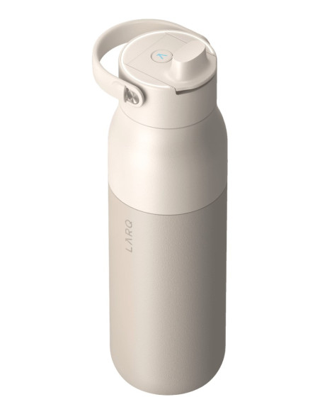 Larq Bottle Purevis 2 - Inteligentna, Samoczyszcząca Butelka Filtrująca, Światło Uv-C 680Ml (Mojave Dune)