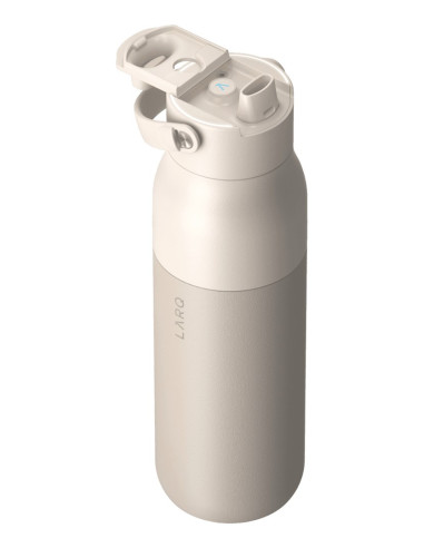 Larq Bottle Purevis 2 - Inteligentna, Samoczyszcząca Butelka Filtrująca, Światło Uv-C 680Ml (Mojave Dune)