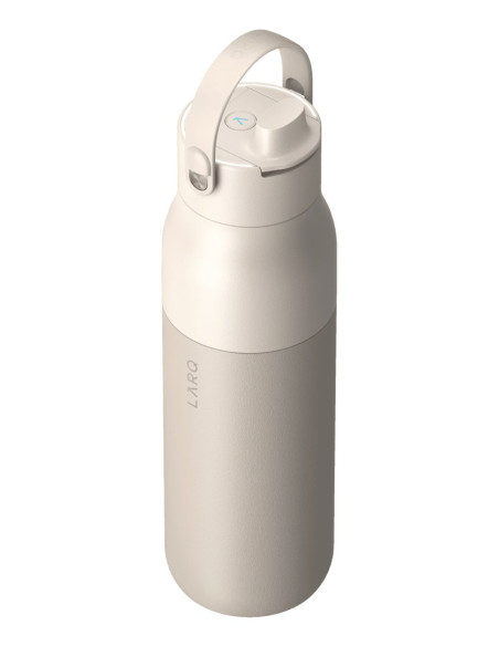 Larq Bottle Purevis 2 - Inteligentna, Samoczyszcząca Butelka Filtrująca, Światło Uv-C 680Ml (Mojave Dune)