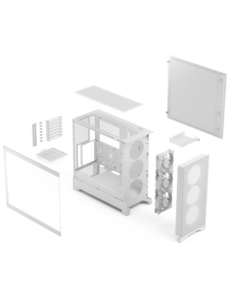 Fractal Design Pop 2 Air White Tg Rgb Midi Tower Biały