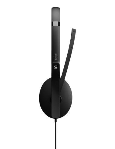 Epos Adapt 160T Anc Usb-C Ohraufliegendes, Binaurales Usb-C-Headset Mit Anc, Kabelgebunden, Ms Teams Cert.