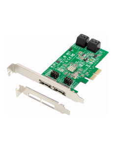 Karta Dawicontrol Pci Pci-E Dc-624E Raid R2 4-Kanałowy Sata 6G Sprzedaż Detaliczna