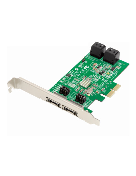 Karta Dawicontrol Pci Pci-E Dc-624E Raid R2 4-Kanałowy Sata 6G Sprzedaż Detaliczna