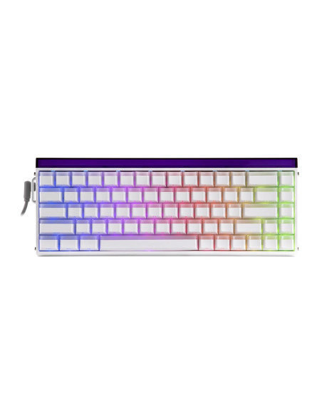Klawiatura Gasket Hero68He White Light House Jade King Switch Rgb Aula