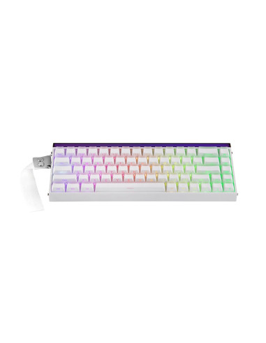 Klawiatura Gasket Hero68He White Light House Jade King Switch Rgb Aula