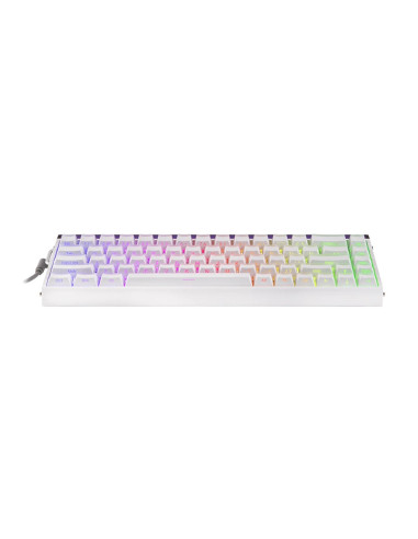 Klawiatura Gasket Hero68He White Light House Jade King Switch Rgb Aula