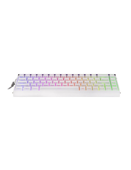 Klawiatura Gasket Hero68He White Light House Jade King Switch Rgb Aula