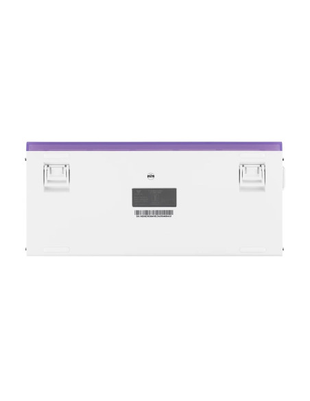 Klawiatura Gasket Hero84 He White+Purple+Gradient+Light Jadeking Switch Rgb Aula