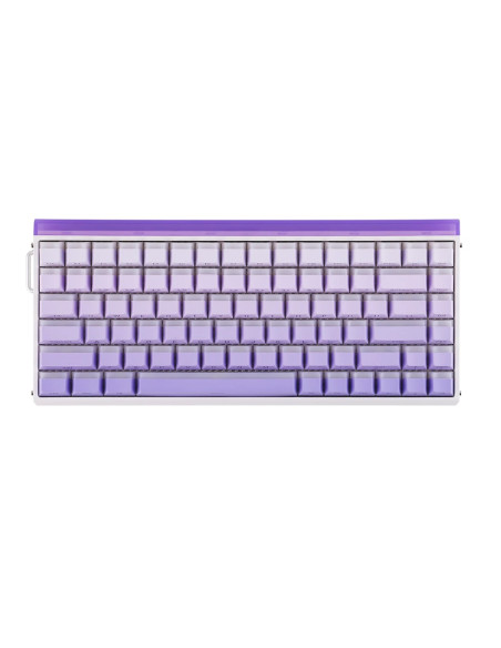 Klawiatura Gasket Hero84 He White+Purple+Gradient+Light Jadeking Switch Rgb Aula