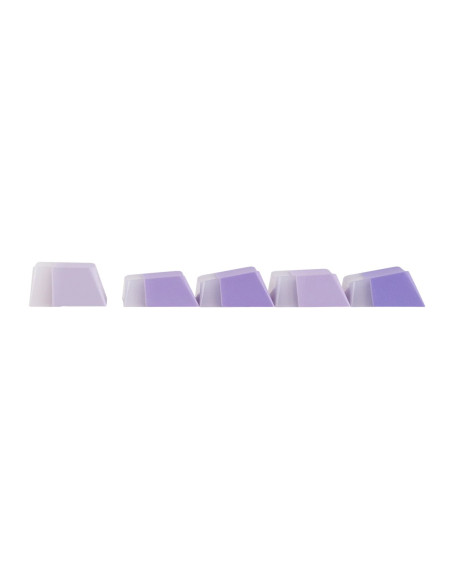 Klawiatura Gasket Hero84 He White+Purple+Gradient+Light Jadeking Switch Rgb Aula