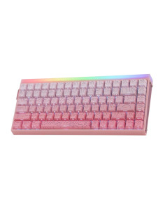 Klawiatura Gasket Hero84 He Pink+Gradient+Contour Dragon King Switch Rgb Aula