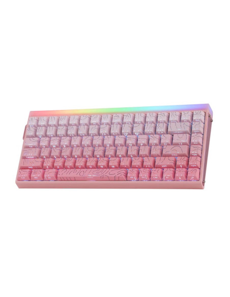 Klawiatura Gasket Hero84 He Pink+Gradient+Contour Dragon King Switch Rgb Aula