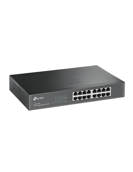 Tp-Link Tl-Sg1016De Przełącznik Sieciowy Zarządzany L2 Gigabit Ethernet (10/100/1000) Czarny