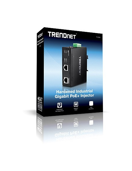 Trendnet Ti-Ig30 - Wtryskiwacz Mocy (Możliwy Montaż Na Szynie Din) - 30 Watt - Złącza Wyjściowe: 1
