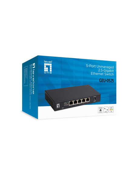 Przełącznik Levelone Gb 5-Portowy 2,5 Gb/S