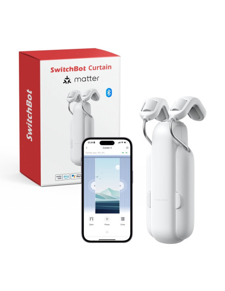 Silnik Do Karniszy Switchbot Smarter Gardinen Rod 3, Biały (W2400000-Rw-Dach)
