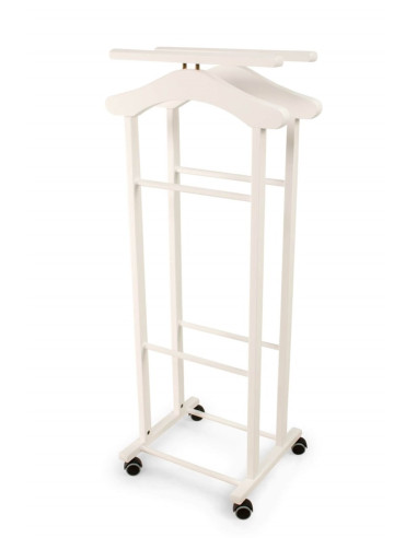 Arredamenti Clever Wieszak Do Sypialni - 108 X 46 Cm, Biały