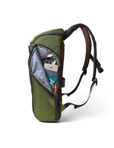 Urban Armor Gear 984174117297 Plecak Plecak Podróżny Oliwkowy, Pomarańczowy Nylon