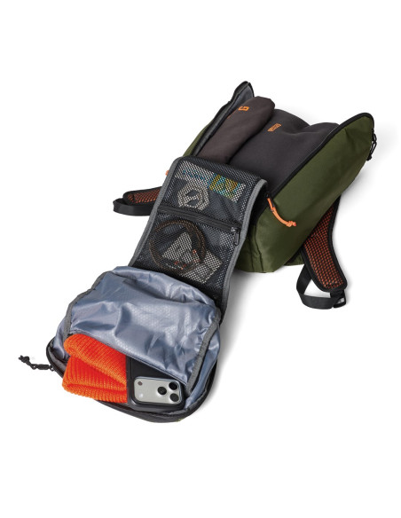 Urban Armor Gear 984174117297 Plecak Plecak Podróżny Oliwkowy, Pomarańczowy Nylon
