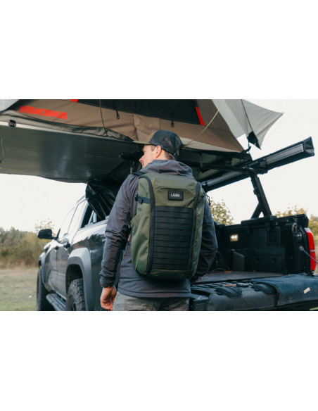 Urban Armor Gear 984174117297 Plecak Plecak Podróżny Oliwkowy, Pomarańczowy Nylon