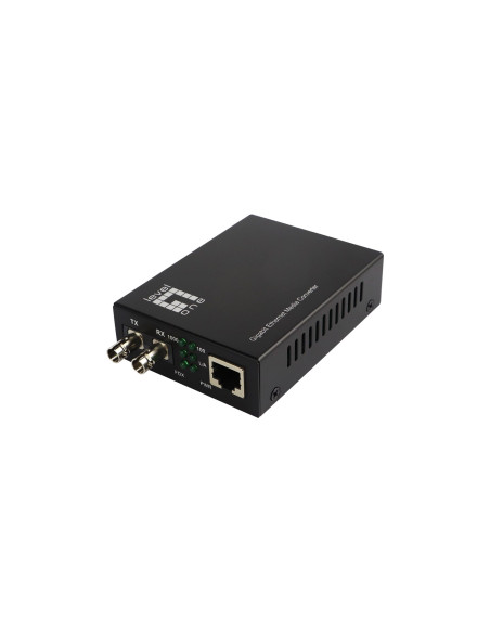 Levelone Gvt-2003 Konwerter Sieciowy 1000 Mbit/S 1310 Nm Pojedynczy Czarny