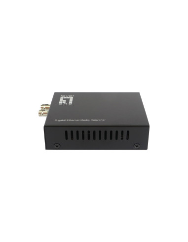 Levelone Gvt-2003 Konwerter Sieciowy 1000 Mbit/S 1310 Nm Pojedynczy Czarny