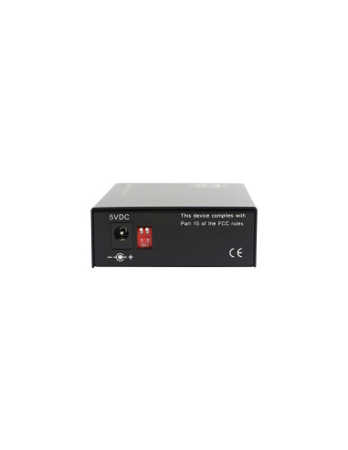 Levelone Gvt-2003 Konwerter Sieciowy 1000 Mbit/S 1310 Nm Pojedynczy Czarny