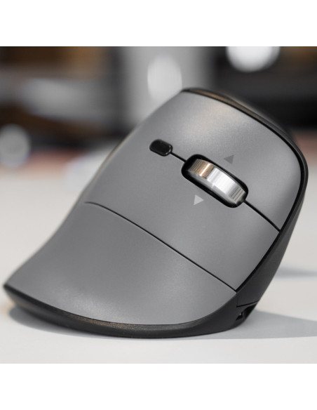 Bakkerelkhuizen Fastforward Pro Mouse Myszka Biuro Po Prawej Stronie Rf Wireless + Bluetooth + Usb Type-C Optyczny 5000 Dpi