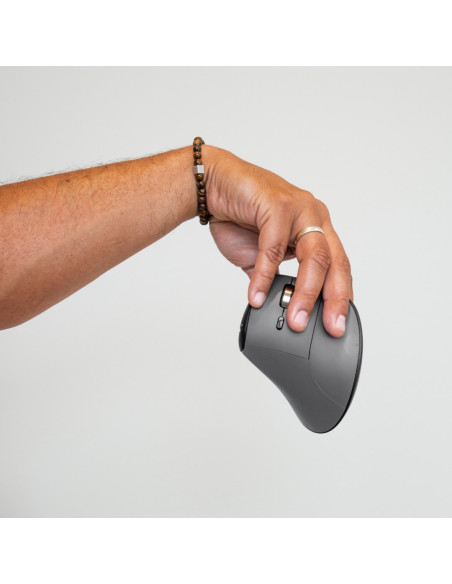 Bakkerelkhuizen Fastforward Pro Mouse Myszka Biuro Po Prawej Stronie Rf Wireless + Bluetooth + Usb Type-C Optyczny 5000 Dpi