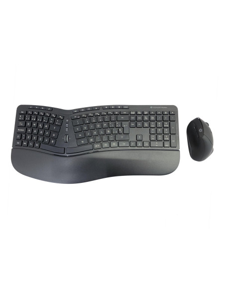 Conceptronic Orazio02Es Klawiatura Dołączona Myszka Biuro Rf Wireless Qwerty Hiszpański Czarny