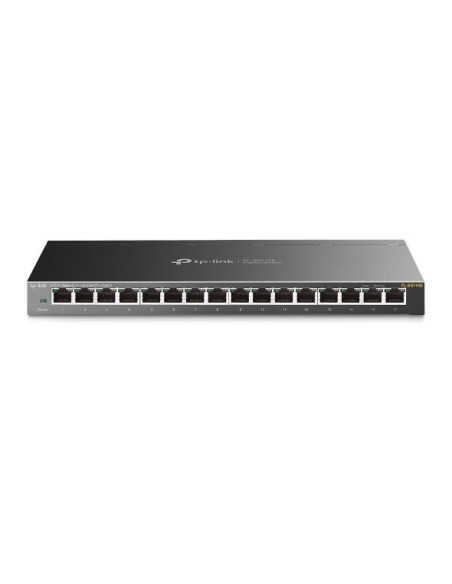 Tp-Link Tl-Sg116E Nie Zarządzany L2 Gigabit Ethernet (10/100/1000) Czarny