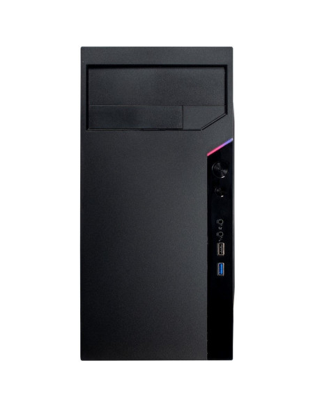 Inter-Tech It-6505 Retro Micro Tower Czarny