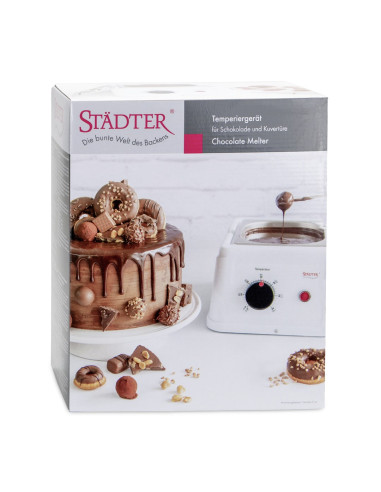 Städter 330078 Urządzenie Do Wyrobu Czekolady 1,5 L Garnek Do Topienia