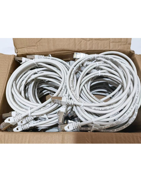 Equip 635510 Kabel Sieciowy Biały 1 M Cat6 S/Ftp (S-Stp)