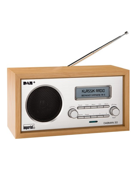 Radio Imperial Dabman 30 Dab+/Fm Drewno