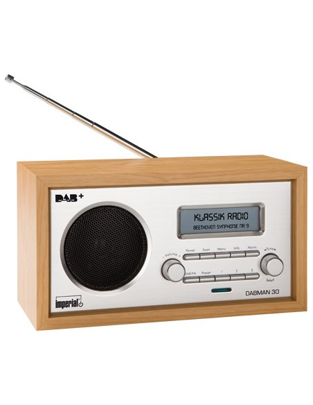 Radio Imperial Dabman 30 Dab+/Fm Drewno