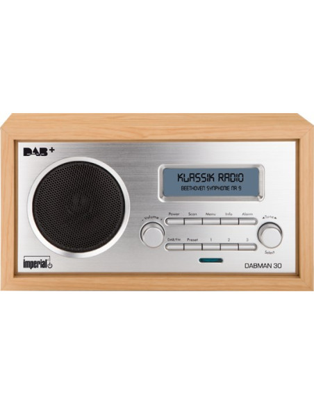 Radio Imperial Dabman 30 Dab+/Fm Drewno