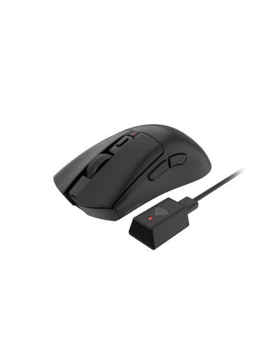 Mysz Dla Graczy Genesis Zircon 880 Pro 8K/8K Bezprzewodowa 30000Dpi Czarna Gamingowa