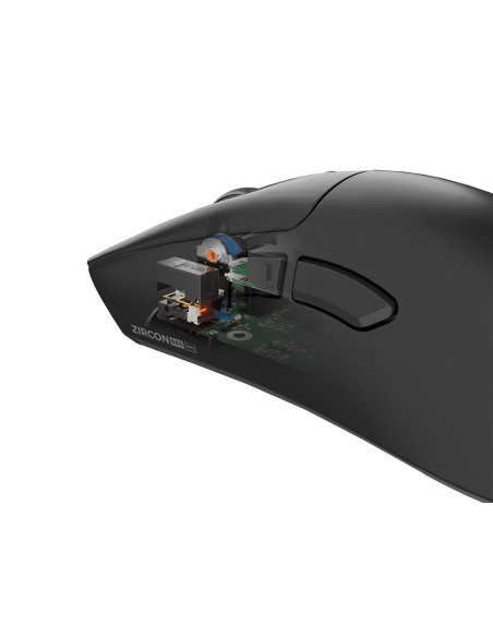 Mysz Dla Graczy Genesis Zircon 880 Pro 8K/8K Bezprzewodowa 30000Dpi Czarna Gamingowa