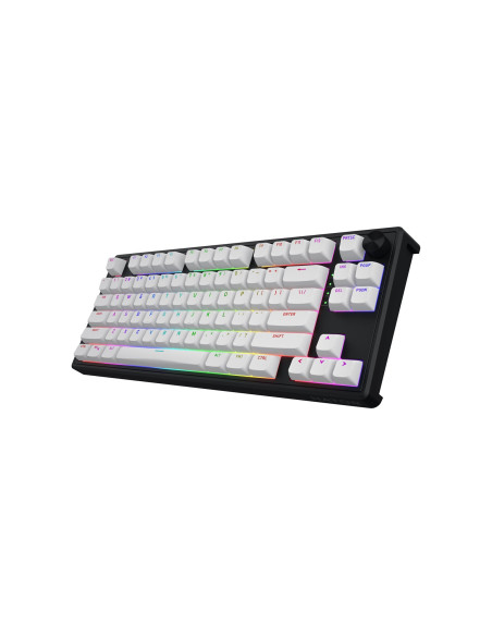 Hator Skyfall 80 Mag Ultra 8K Klawiatura Gaming Usb Qwerty Us English Czarny, Biały