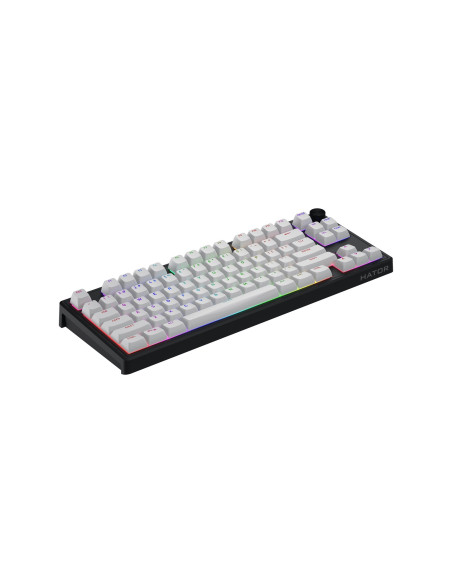 Hator Skyfall 80 Mag Ultra 8K Klawiatura Gaming Usb Qwerty Us English Czarny, Biały
