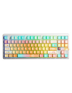 Klawiatura Gasket F87Pro V2 Orange Soda Kailh Meteorite Ice Cream Switch Rgb Aula
