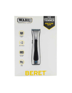 Wahl 08841-66 Trimmer Prolithium Beret Haarschneidemaschine, Silver/Black