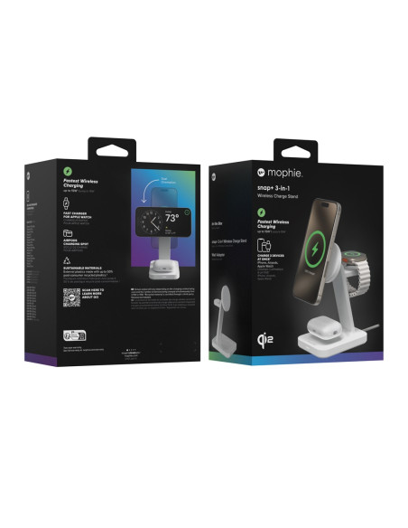 Bezprzewodowa Ładowarka Mophie Snap+ 3-W-1 - 15 Watt