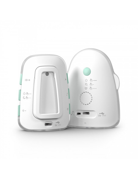 Truelife Nannytone Vm3 Cyfrowy Babyphone Zielony, Biały