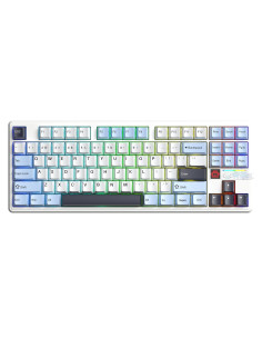 Klawiatura Gasket F87Pro V2 Glacier Blue Star Vector Switch Rgb Aula